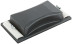 Holder d/sandpaper.bum. plastic with metalclamp, black 210x105 mm