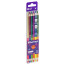 Colored double-sided metallic/neon Berlingo pencils "SuperSoft. Metallic-Neon", 12 colors, 06 pcs., triangular, sharpened, European suspension