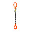OCALIFT 1.5t 2.5m 1CC Chain Sling T8 G80 with self-closing Hook Glazed Chain 1SC1500T25SF