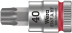 8767 A HF TORX® Zyklop End head with insert, DR 1/4", with fixing function, TX 40 x 28 mm