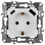 Розетка ЭРА Серия 12 12-4108-01 2P+E 16A-250В со шторками с USB type-A+C 5В-3А белый