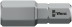 840/1 Z Hex-Plus Internal Hexagon Bits, Viscous Hardness, Shank 1/4" C 6.3. 5/16" x 25 mm