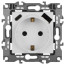 Розетка ЭРА Серия 12 12-4108-01М 2P+E 16A-250В со шторками с USB type-A+C 5В-3А белый матовый