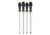 748040 Set of reinforced screwdrivers with three-component handles PH, SL; 4 pieces