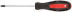 Screwdriver "Master", CrV steel, rubberized handle 6x100 mm PH2