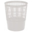 Paper basket STAMM, 18L, mesh, white