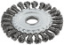 Straight disc corkscrew, seat diameter 22.2 mm, 125 mm twisted steel wire