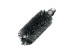 IBGD brush, 160*100 mm, diameter 88 mm, double spiral, straight steel wire STA 0.40 mm, fit W1/2"