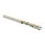 UUTP4-C5E-P24-IN-PVC-GY-100 (100 м) Кабель витая пара, неэкранированная U/UTP, категория 5e, 4 пары (24 AWG), многожильный (patсh), PVC, -20°C – +75°C, серый