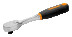 3/8" Реверсивная рукоятка, с 80 зубьями и углом действия 4,5°