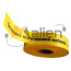 Signal tape "Optics" LSO 40 with the logo "Caution! Optical Cable" width 40mm, thickness 80mm, length 500m color yellow RASPBERRY