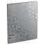 Folder with Berlingo "Metallic" spring binder, 17 mm, 1000 microns, silver metallic, with inner pocket