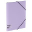 Berlingo "Instinct" A4 elastic band folder, plastic, 600 microns, lavender