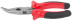 Optima platypuses, two-tone rubberized handles, 165 mm polished steel