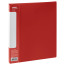 Folder on 4 rings STAMM "Standard" A4, 40mm, 700mm, plastic, red