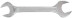 Horn key, chrome plated 24x27 mm