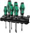 367/6 TORX® HF Kraftform Plus screwdriver Set with locking fasteners + stand, 6-piece