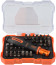 Set of quick-release screwdriver with replaceable inserts 30pr.(plast/f) AvtoDelo (30729)