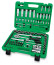 A set of tools in a suitcase 1/4" and 1/2" 6-gr., 94 items TOPTUL