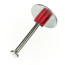 Dowel nails on concrete with DNW washer for powder mounting guns (51 mm, 100 pcs/pack) FEDAST