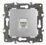 Розетка ЭРА Elegance 14-3107-03 информационная RJ45 IP20 алюминий