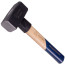 Sledgehammer 1250 g, wooden handle MASTAK 091-101250