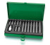 10mm HEX Bit Set with 1/2" Adapter, 15 pieces TOPTUL GAAD1508