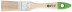 Flute brush "Mix", mixed natural and artificial bristles, wooden handle 1" (25 mm)
