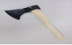 Hand-made forged axe "Deer", with a wooden wedge 0.8 kg
