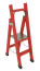 SSS-1.5 dielectric stepladder with symmetrical support, h=1500mm, h of the working platform=700mm, step 2