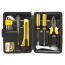 A set of 42 tools (screwdrivers,pliers 145mm, keys 6gr G-rr:2-6mm,tape measure 1m,knife,clamps), in a case