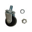 Metal rear swivel wheel for rolling jack GWJ-031-9