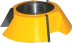 Milling cutter chrome cone 30° D88,9mm d32mm H25,4mm