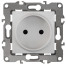 Розетка ЭРА Серия 12 12-2105-01 2P 16A-250В IP20 белый