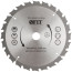 Saw blade for circular saws on wood, special tooth shape 185 x 20/16 x 24T