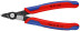 Electronic Super Knips® бокорезы прециз., с тонкой головкой, без фаски, рез: мягкая проволока Ø 0.2 - 1.0 мм, L-125 мм, INOX, KN-7841125