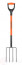 Digging forks, D-shaped handle