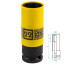 Deep impact socket 1/2", 22 mm, thin-walled, plastic protection KING TONY 494522M