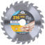 Circular saw blade for wood saws 216 x 32 x 24T + ring 32/30