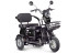 Электротрицикл Rutrike Gelbert Caf 48V/60V 600Вт, черный
