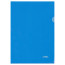 Folder-corner STAMM A4, 180mkm, plastic, transparent, blue