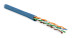 UUTP4-C5E-P24-IN-PVC-BL-100 (100 м) Кабель витая пара, неэкранированная U/UTP, категория 5e, 4 пары (24 AWG), многожильный (patсh), PVC, -20°C – +75°C, синий