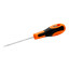 Screwdriver for screws with a slot of 0.8 x 4x125 mm, tip for electrical work