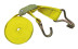 Tie belt with 2 hooks 600 kg. Length 5.0 m, width 50 mm