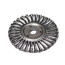 Disc brush for USM 175x22 flat twisted steel