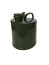 Metal canister, fuel tank, cylindrical KS-5