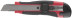 Technical knife "Strong" 18 mm reinforced, rubberized, rotatable.the clamp