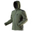 Softshell work jacket, olive color, size M