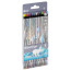 Berlingo colored pencils "SuperSoft. Starlight", 12 colors, triangular, ebony, laser film, sharpened, European suspension
