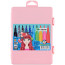 Markers STAMM "Alice", 10 colors, washable, pink plastic. pencil case, European suspension